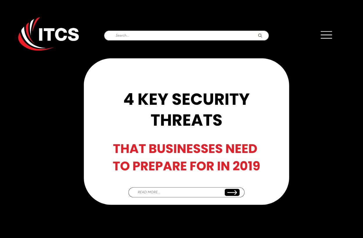 4 KEY SECURITY THREATS THAT BUSINESSES NEED TO PREPARE FOR IN 2019