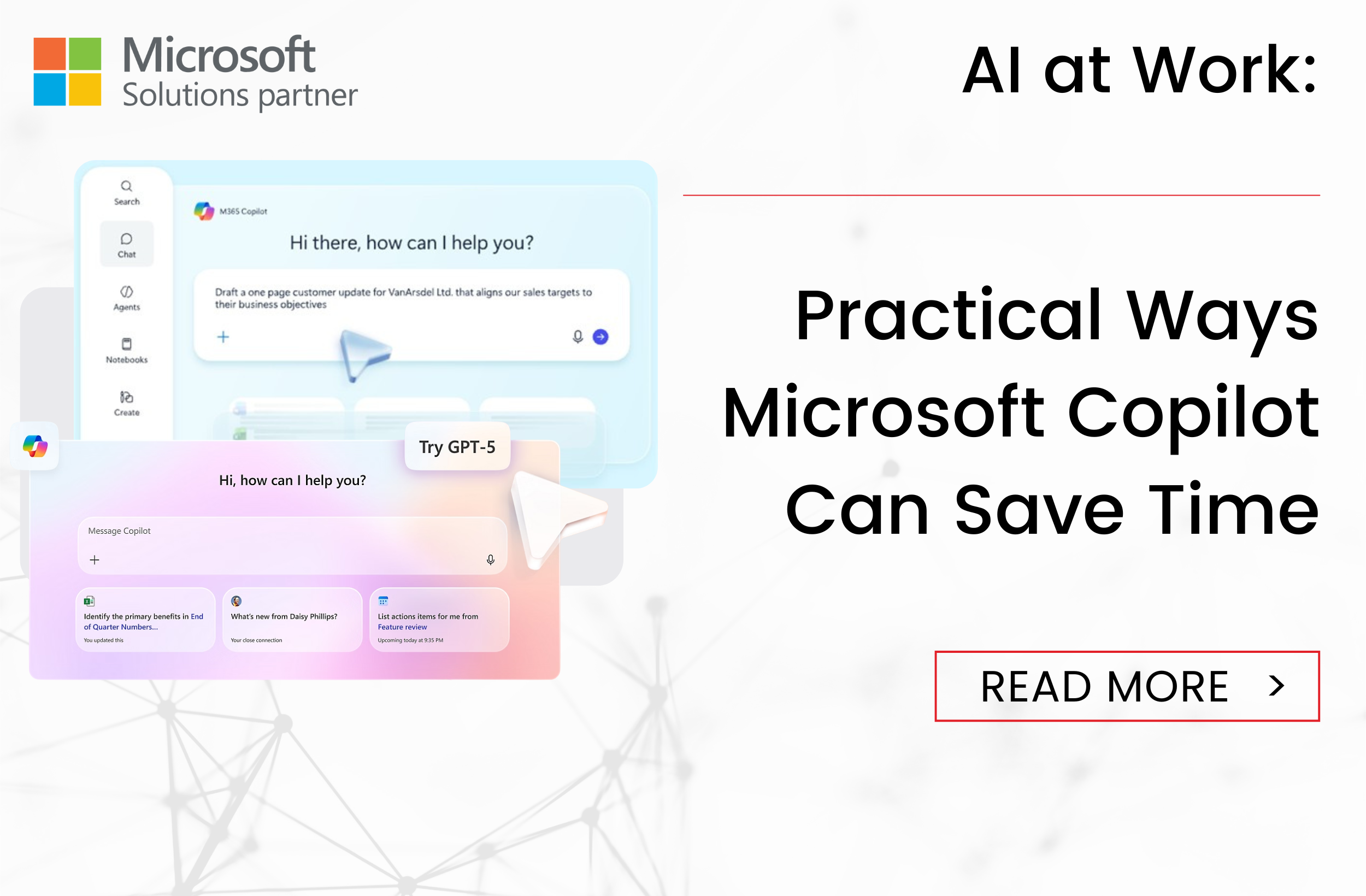 AI at Work: Practical Ways Microsoft Copilot Can Save Time Blog Image